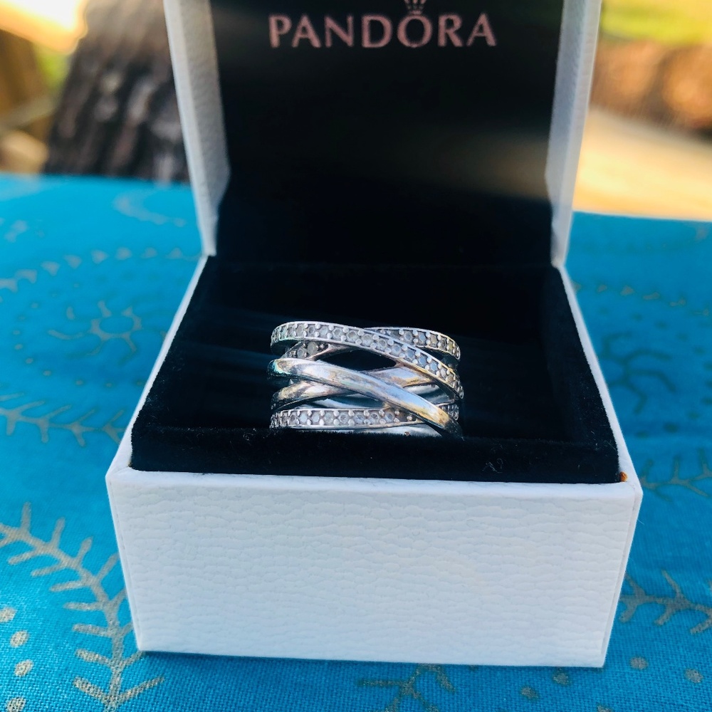Pandora Ring Entwined Sterling Silver